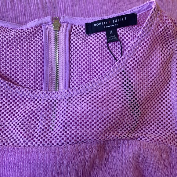 Romeo & Juliet Couture NWT purple blouse - Picture 4 of 4